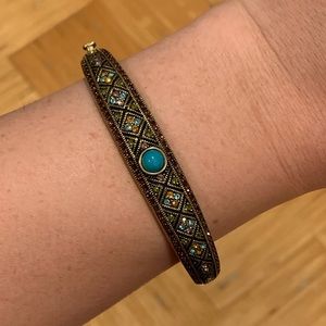 NWOT Heidi Daus Multicolored Gemstone Bangle